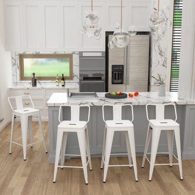 Devan Counter Stool with Metal Frame