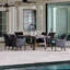 Keiser 84'' Rectangular 6 - Person Outdoor Dining Set with Cushions-2080751015
