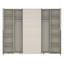 Debarr 4 Door Manufactured Wood Wardrobe-114011905-122120520