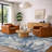 Premium Machine Washable Dream Shag ADS77 Tropical Rug-1820106795-1820106771