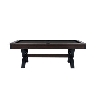 White Billiards L Pool Table