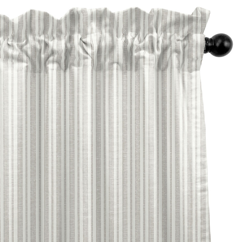 Pacific Stripe, 50" W x 144" L, Mushroom