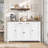 55.1'' Sideboard With 2 Drawers, Adjustable Shelves-449306907