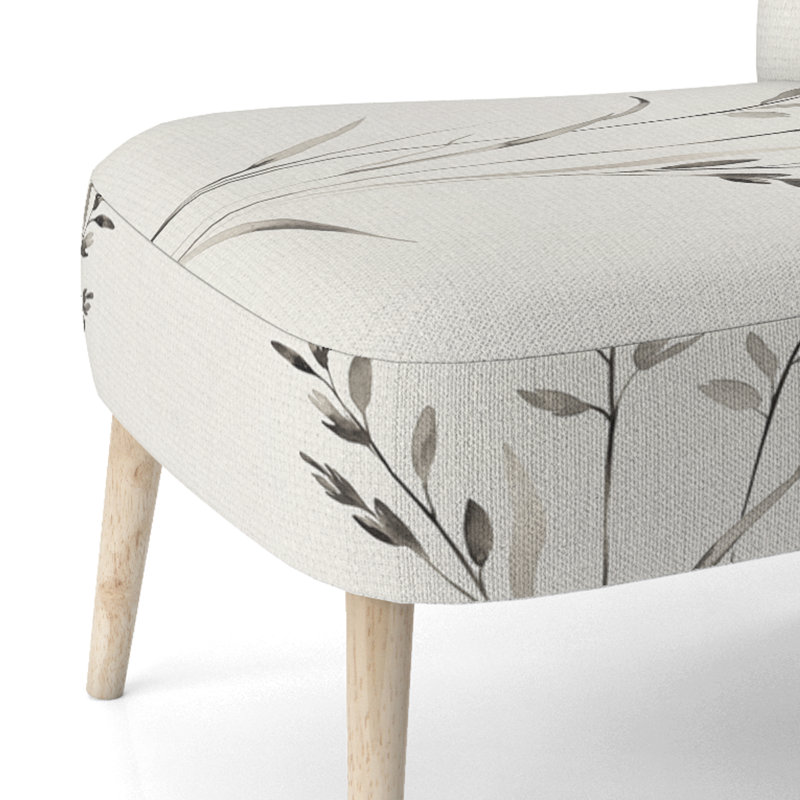 Chaise d'appoint Abstract Minimalisme, Side Chair Armless