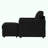 Upholstered Accent sofa with Ottoman-2028518475