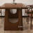 Maricio 6 - Person Pine Solid Wood Solid Wood Top Sled Dining Set-692620973