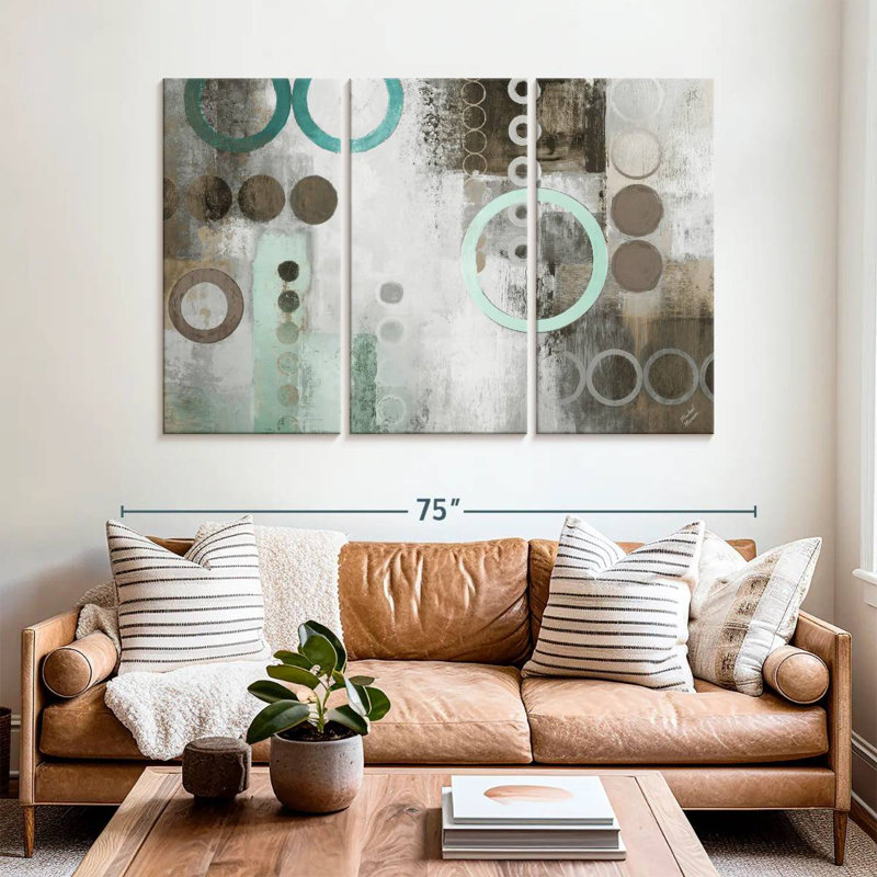 Avery Mint Liberated, 42" H x 65" W