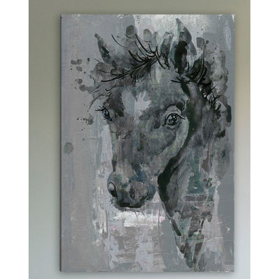« doux stare », reproduction d’art sur toile tendue