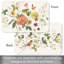 Ensemble de napperons réversibles 4 pièces Counter Care Art Blessed By Nature