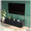 Console de télévision de 58 pouces avec conception unique à spirale ondulée, armoire de rangement et 2 tiroirs pour le salon ou la chambre à coucher-129912022