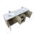 Lafarre 80 in W x 20 in D Double Bath Vanity and Faucet Set-113058069-113058070