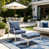 Navy Blue King Palm