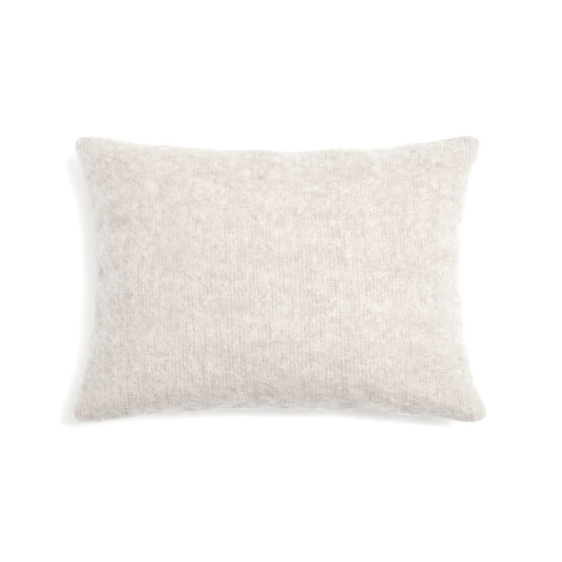 Summit Rectangle Pillow Cover & Insert, Ivory