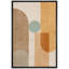 Motif géométrique abstrait de style Mid-Century Boho Polygons-100708129-100708127