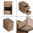 Vowar 12" Wall-Mounted Bathroom Cabinet With 2 Soft-Close Drawers
