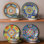 18 Piece Porcelain Bohemian Dinnerware Set, Service For 6