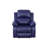 Abdullah 2 - Piece Vegan Leather Manual Reclining Living Room Sofa Set with Drop-down Table-345706294