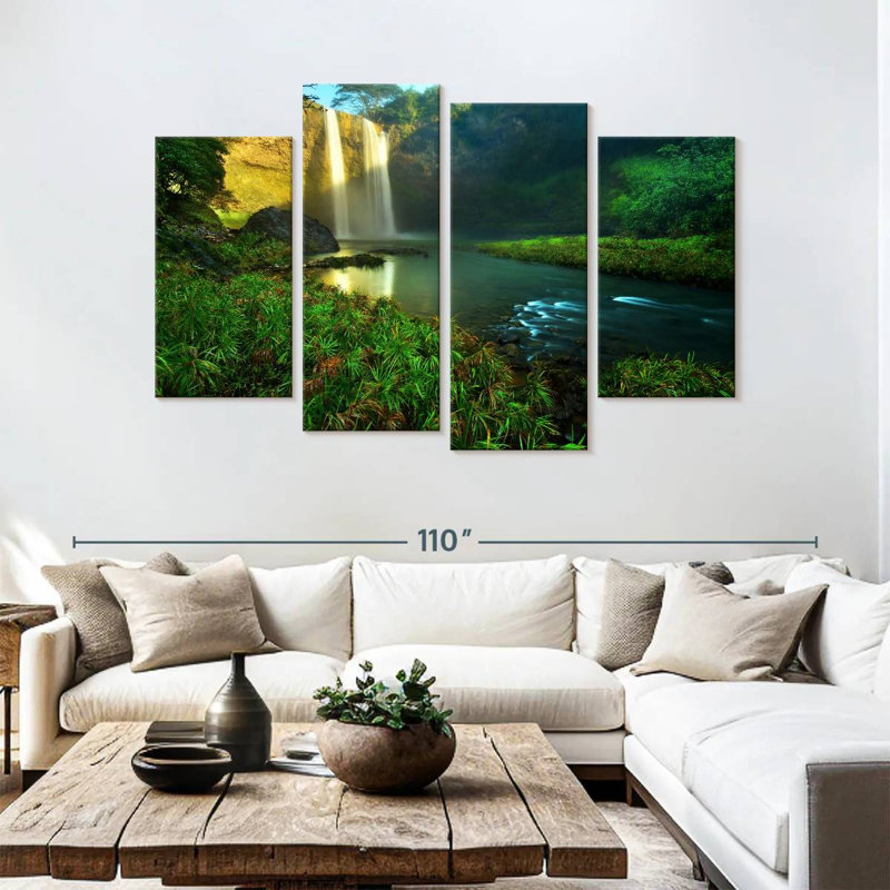 Alvord Wailua Falls, H 54 po x l 84 po
