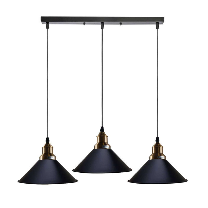 Beatson 3 - Light Black Pendant
