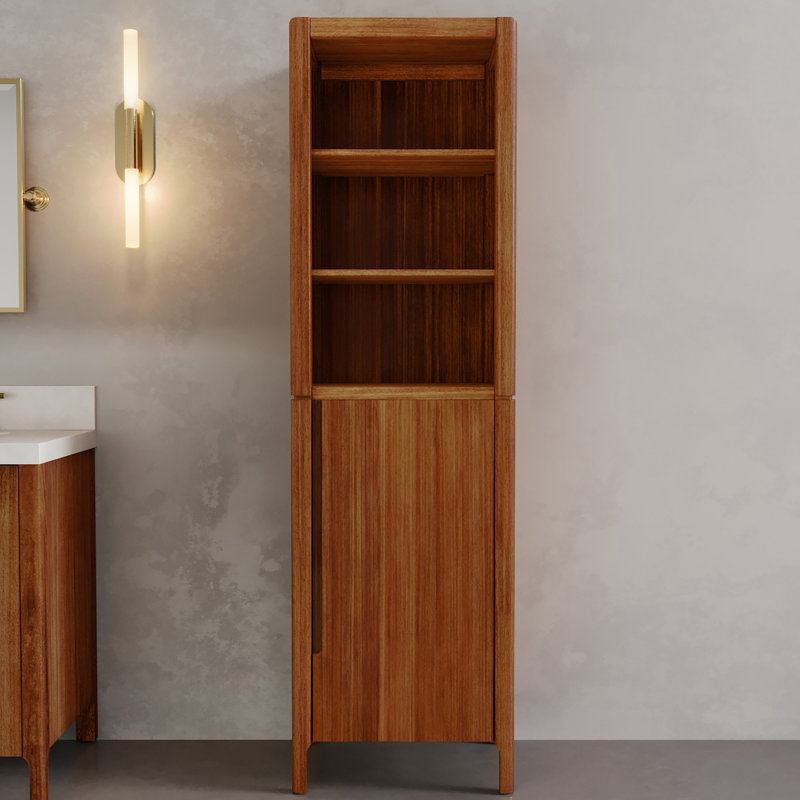 Sequoia Mango Wood Linear Cabinet