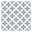 Etiquette 8" x 8" Porcelain Patterned Wall & Floor Tile-102145152
