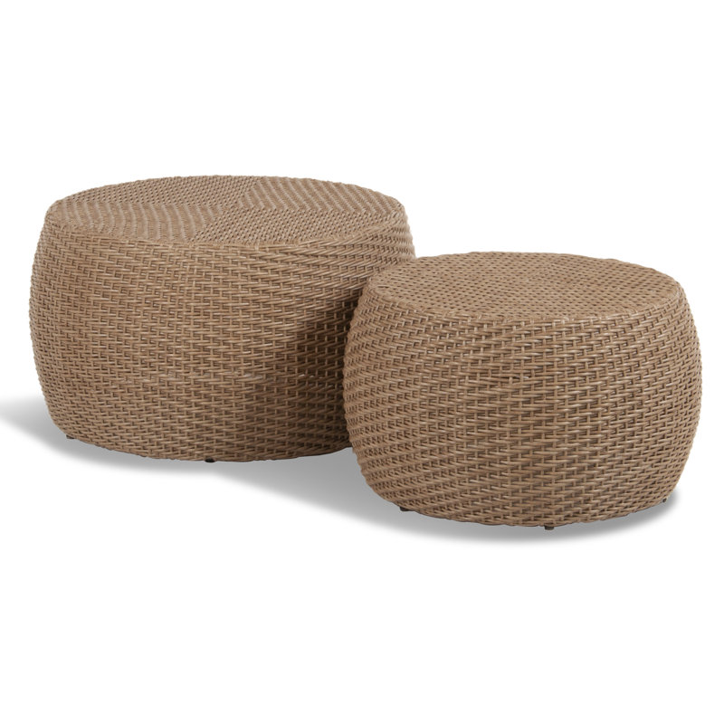 Ensemble de table en osier / rotin Bailey