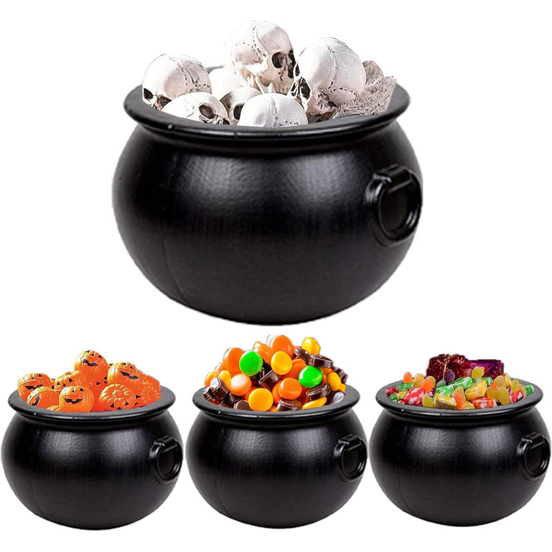 The Holiday Aisle® Halloween Cauldron - Assortiment de bonbons en plastique pour enfants