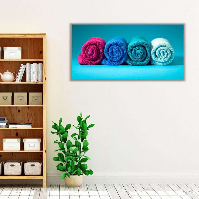 Roulé serviettes - reproduction d'art sur toile, H 30 po x l 60 po