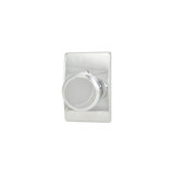 Bowery Knob with Century Trim Non-Turning Lock