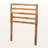 Ansel Twin Size Headboard In Ash Walnut Finish With Wide Slats, 49.86" H X 37.73" W X 0.52" D