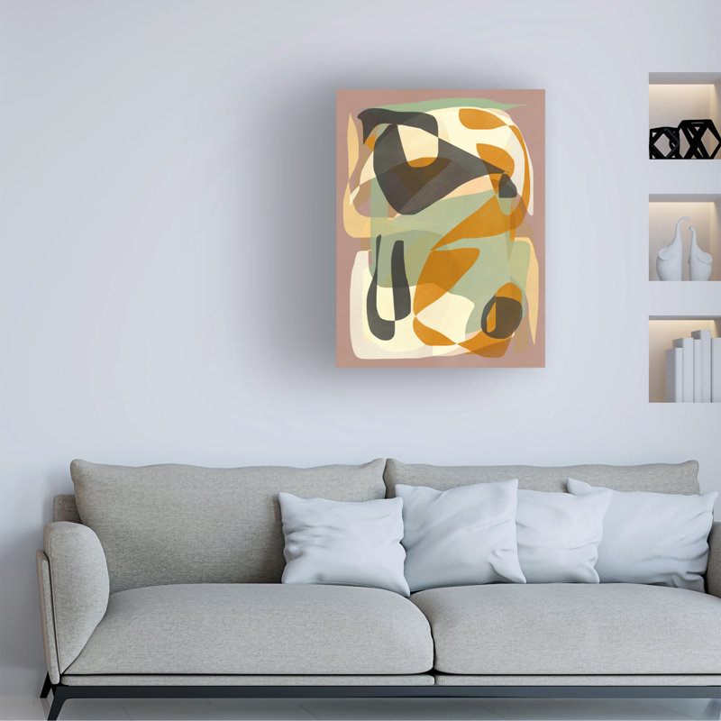 Œuvre sur toile, le petit doyen bolache, H 14 po x l 19 po
