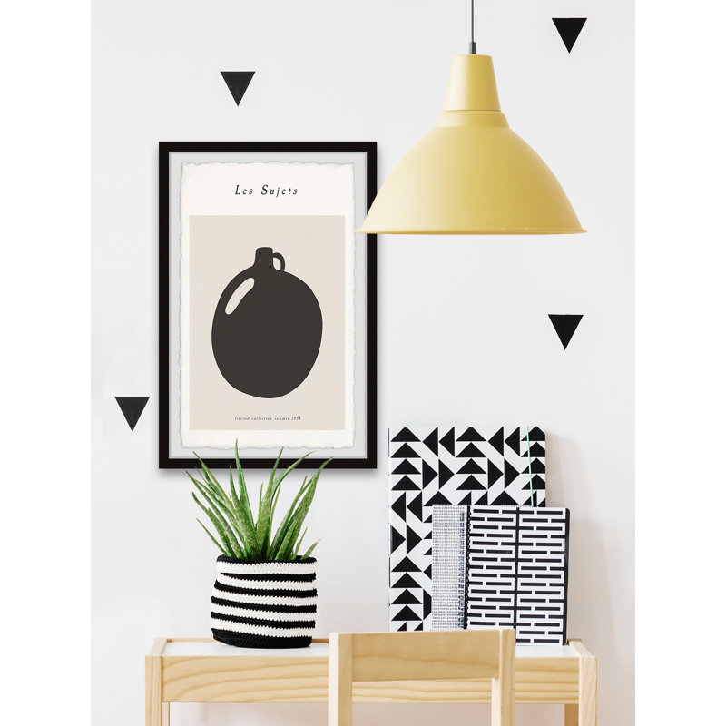 Les Sujets - Single Picture Frame Painting, 30.48cm H x 20.32cm W