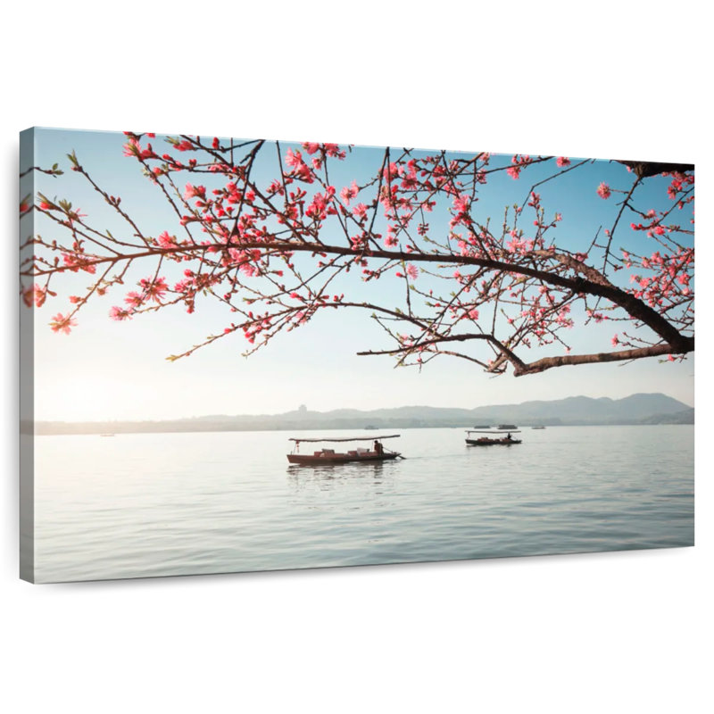 Alvord West Lake au printemps