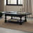 Medieval oval coffee table-106776213