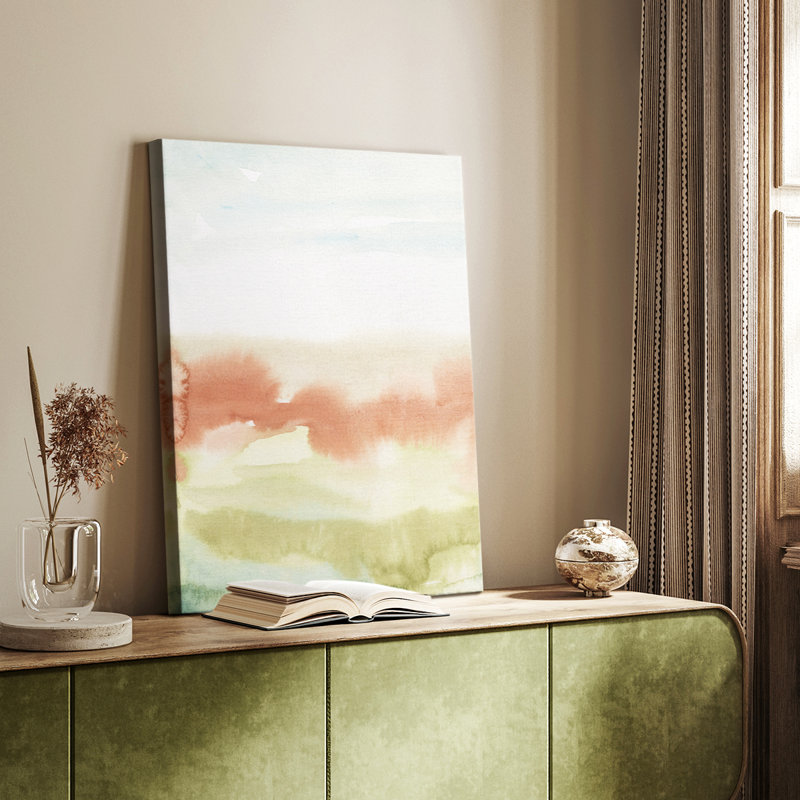 Blush Sunrise I - galerie sur mesure, H 18 po x l 12 po