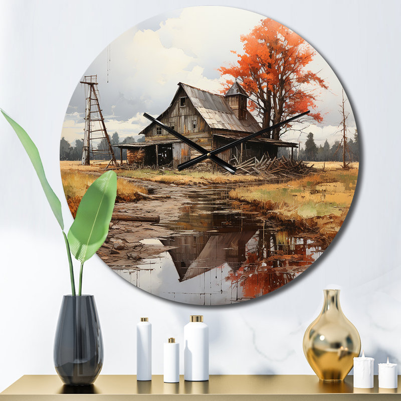 Horloge murale Barns, Petit