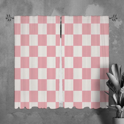 Paire de rideaux obscurcissant en polyester Mubbasher