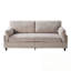Causeuse en velours côtelé avec coussin moelleux-2144316325