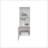 Obregon 43" Tall One-Door Wall Cabinet  With Two Open Shelves, Medicine Cabinet-951033207