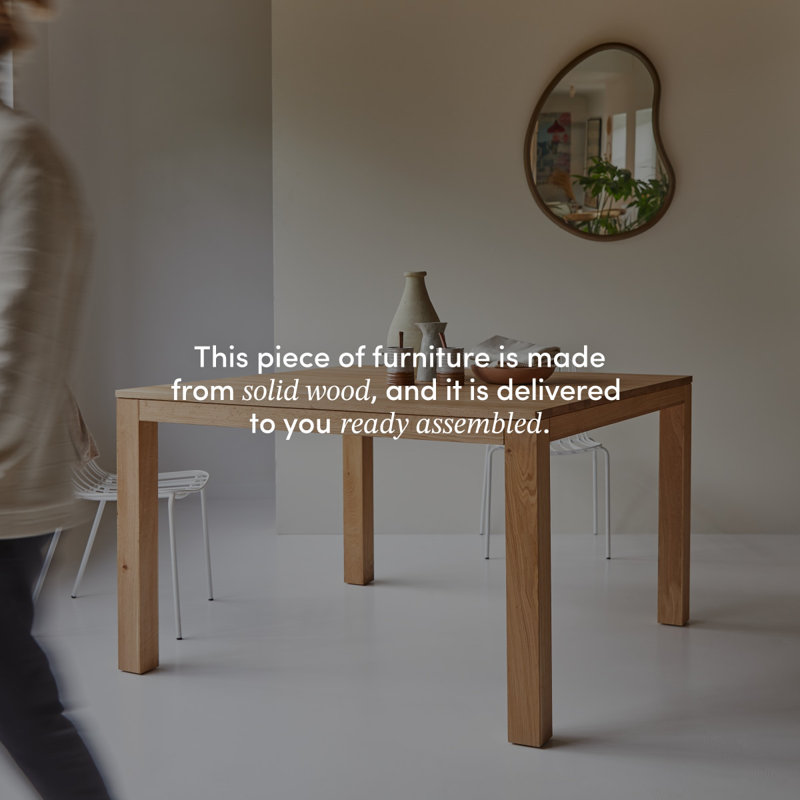 Eden Solid Oak Dining Table