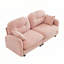 Canapé modulaire en tissu chenille avec causeuse-192040579-182996219-182996223