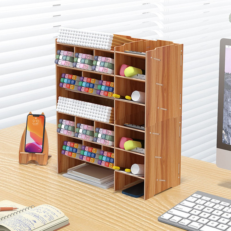 Manufactured Wood Desk Organiser