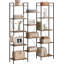 Abagale 176.5 cm H x 134.5 cm W Etagere Bookcase