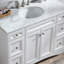 Ensemble de meuble-lavabo simple 48 po avec miroir Baver-1777609856