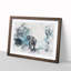 Elephant Roaming In A Green Forest - Picture Frame Painting-56874222-56874221