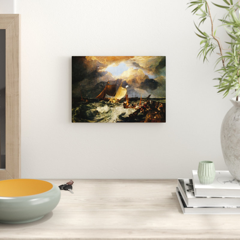 J.M.W. Turner Calais Pier - Frameless Print, 29.7cm H x 42cm W