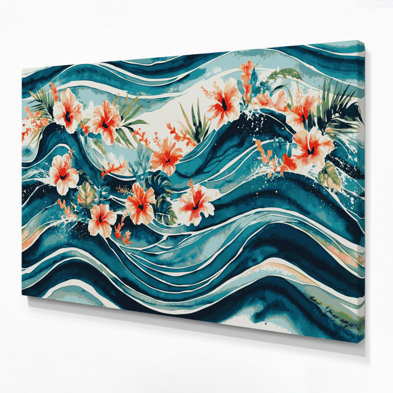 Toile grise hawaïenne, H 24 po x l 36 po