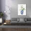«Floral Chinoiserie 2 Cobalt» par Danhui Nai, art mural sur toile-579458462