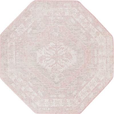 Tapis d'extérieur couleur nil rose