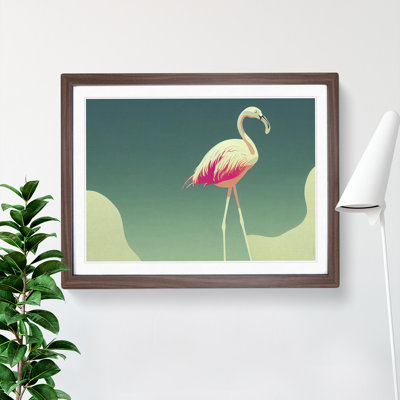 Astonishing Flamingo - Single Picture Frame Print